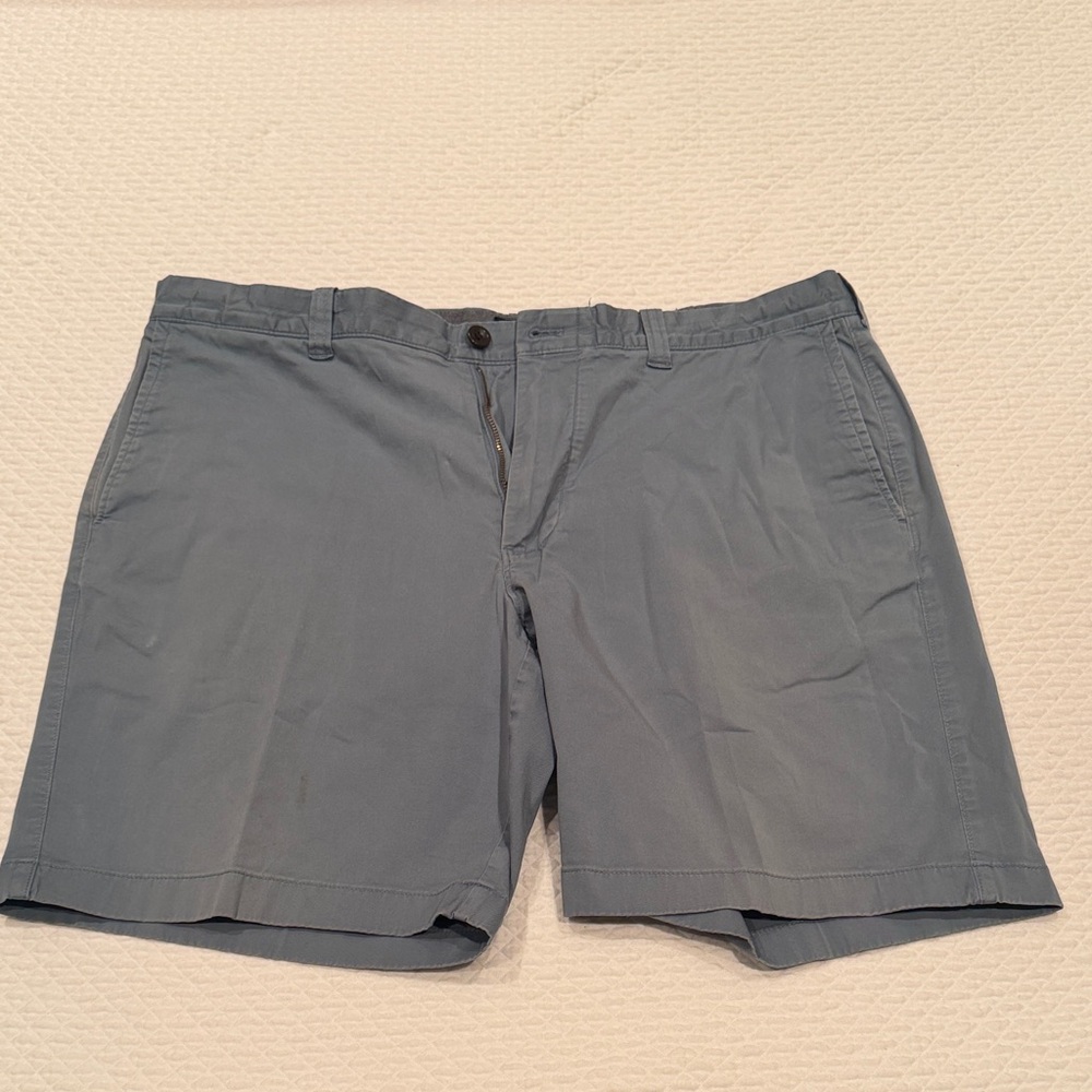Men's J. Crew Light Blue/Gray Stretch Shorts